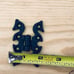 6 Butterfly Hinges, Small, Cabinet Hinge, Chest, Gate, 2 3/4