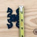 6 Butterfly Hinges, Small, Cabinet Hinge, Chest, Gate, 2 3/4