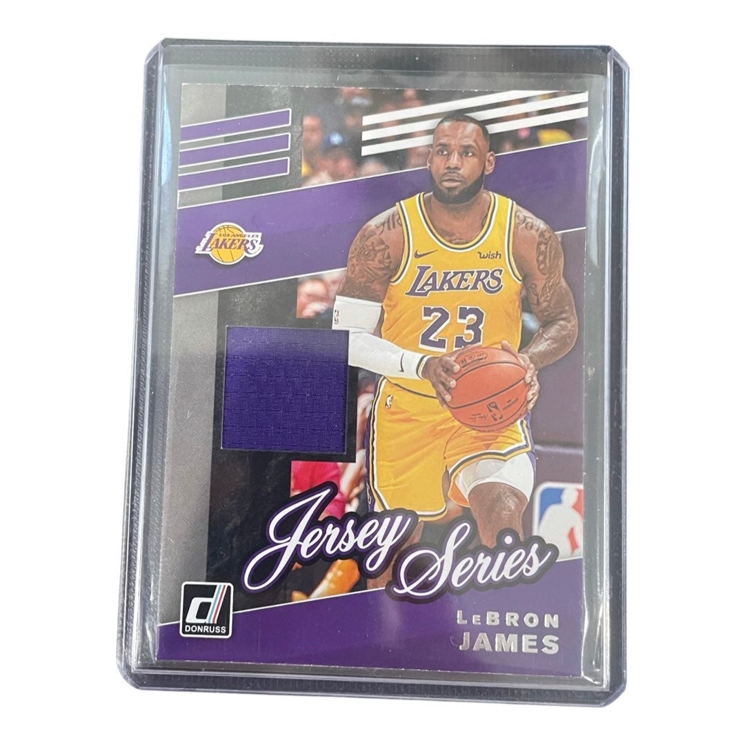 Lebron james jersey card