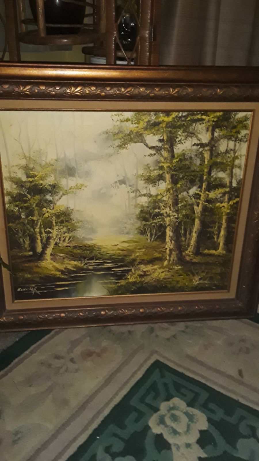 Original painting. By Schiller original