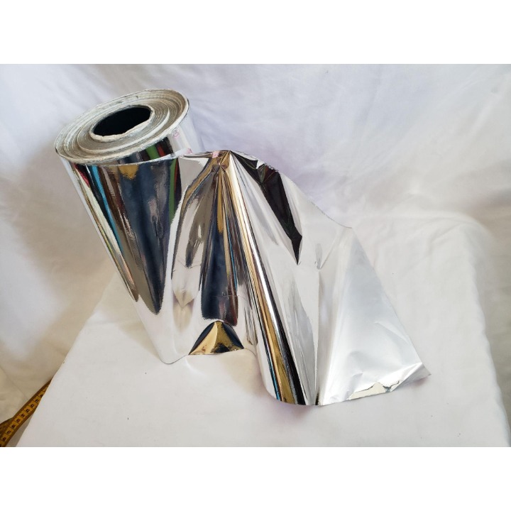 Silver Foil Leaf Mylar For Crafts Art