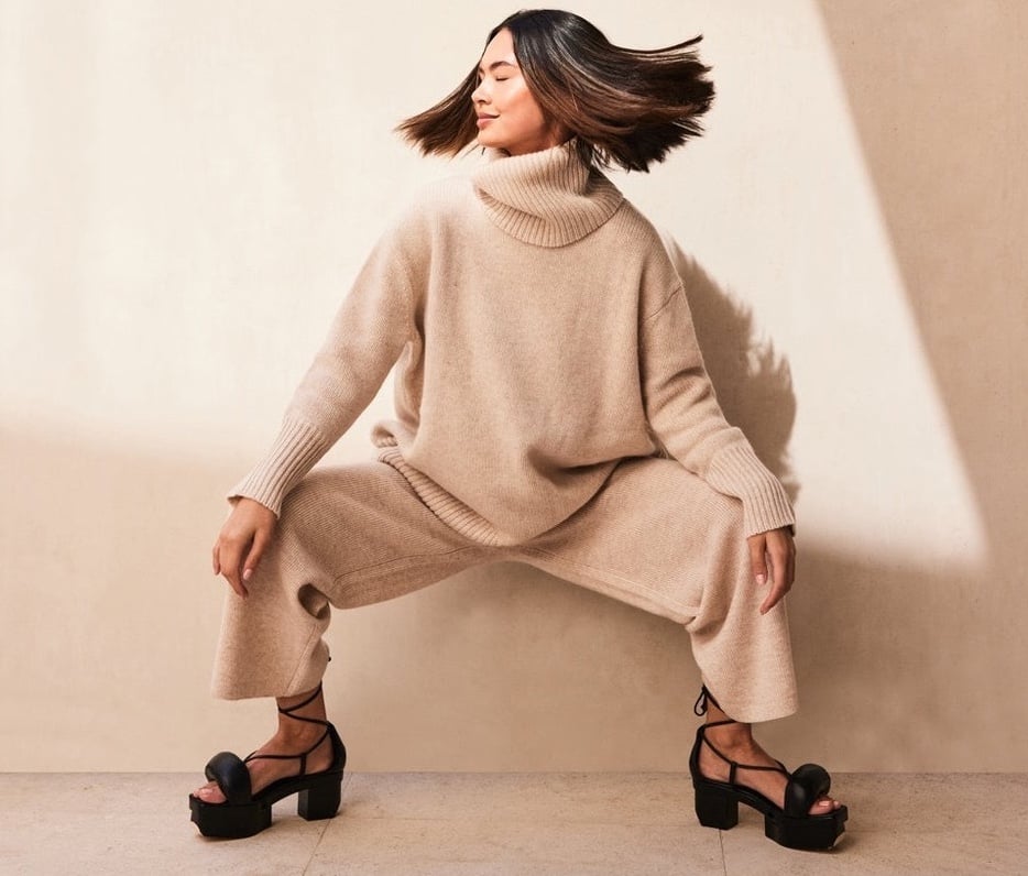 (S) Cult Gaia Wool Cashmere KNIT SWEATER