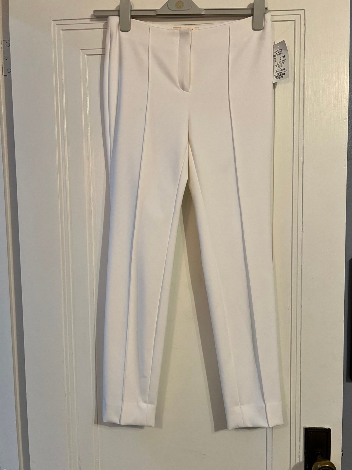 ~Etcetera White Slim Ankle Pants Sz. 2 *NWT MSRP: 198+tax