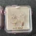 14K Yellow Gold Initial “J” Hoop Earrings