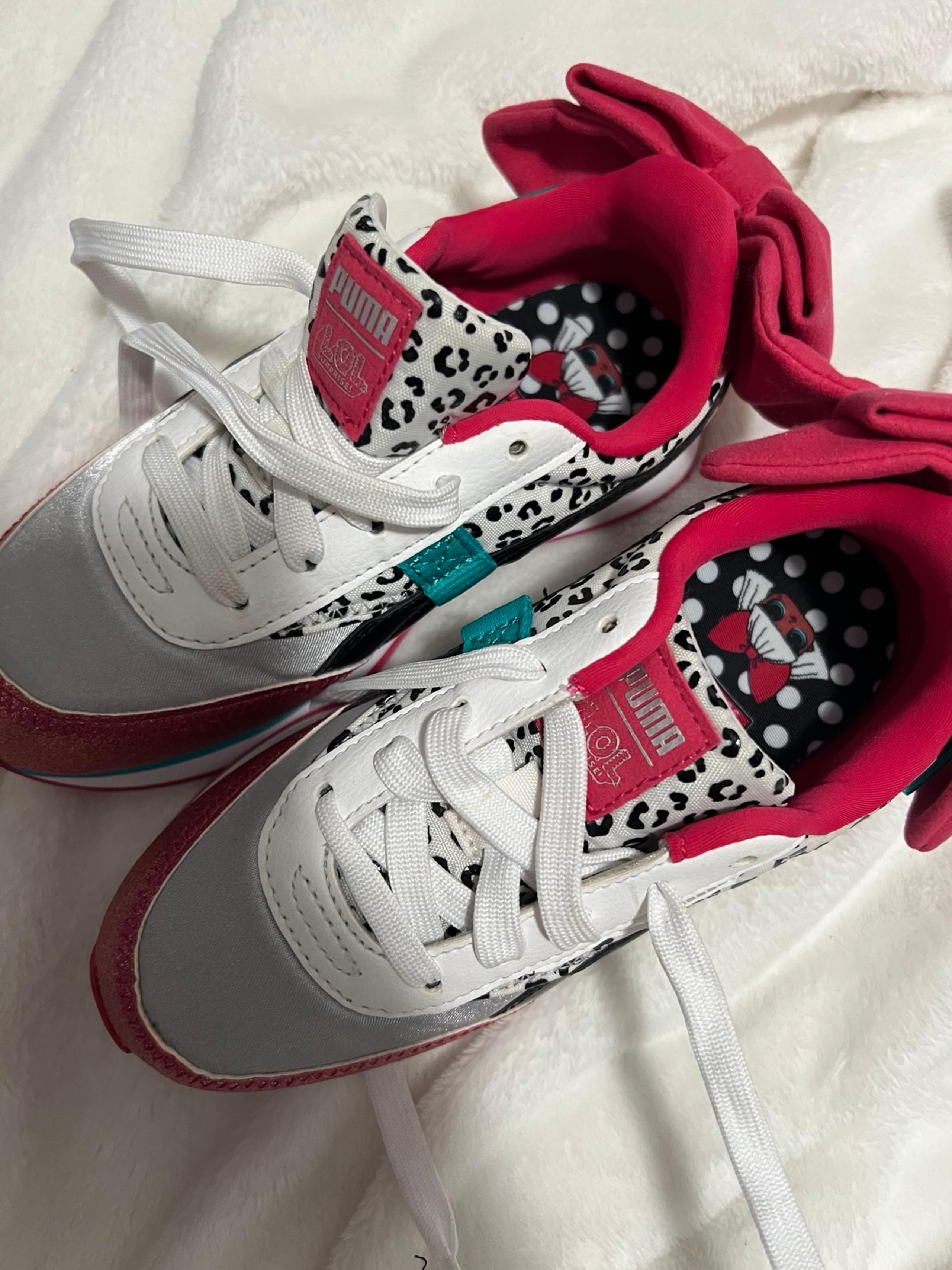 Puma Junior LOL Surprise Doll Girl's Shoes Size 13.5 new without box