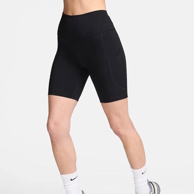 NWT Nike One High-Waisted Biker Shorts Medium