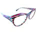 New ALAIN MIKLI A03041 4115 52mm Cat Eye Women's Eyeglasses Italy
