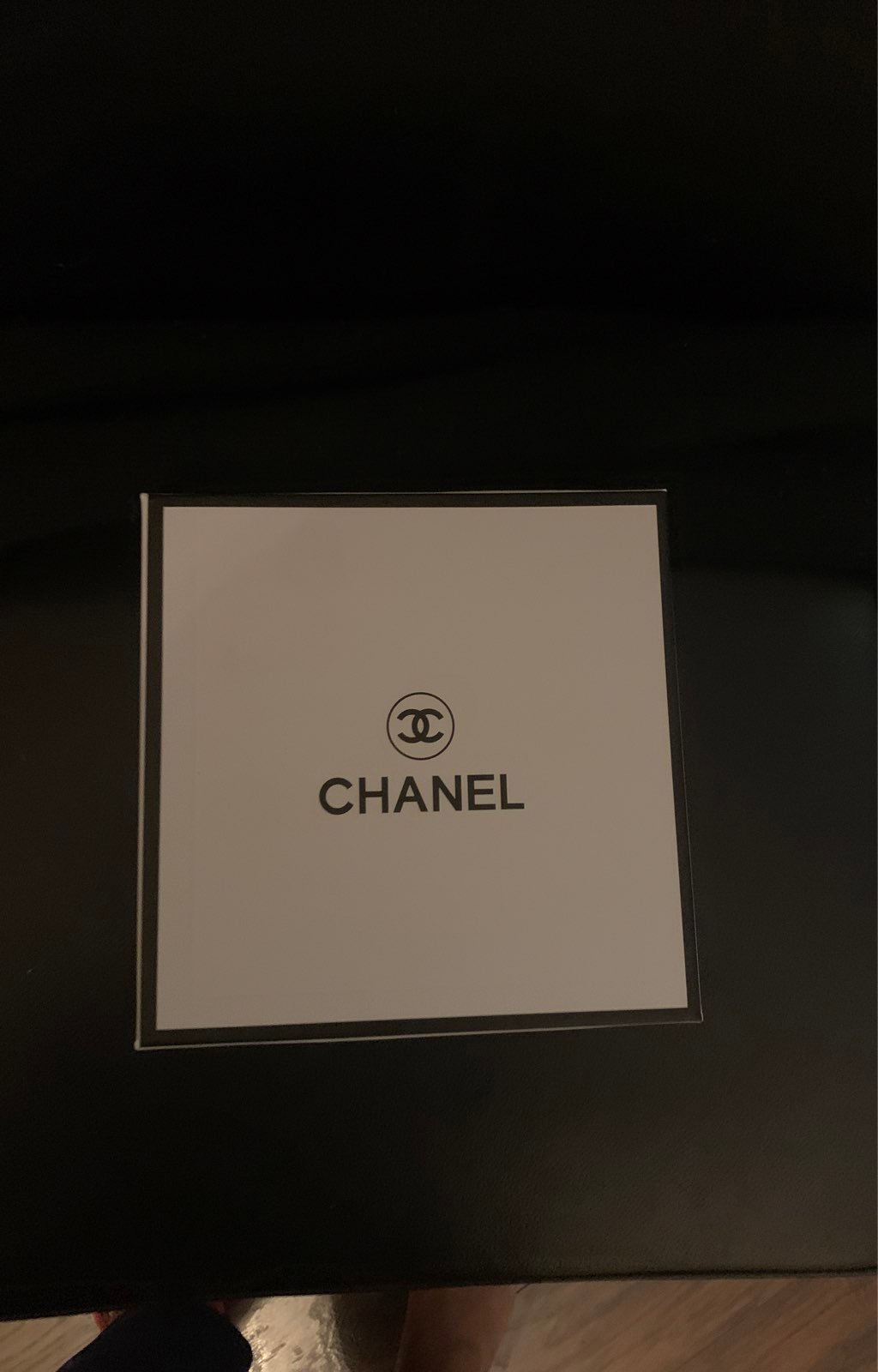 Small Chanel box with a dust bag