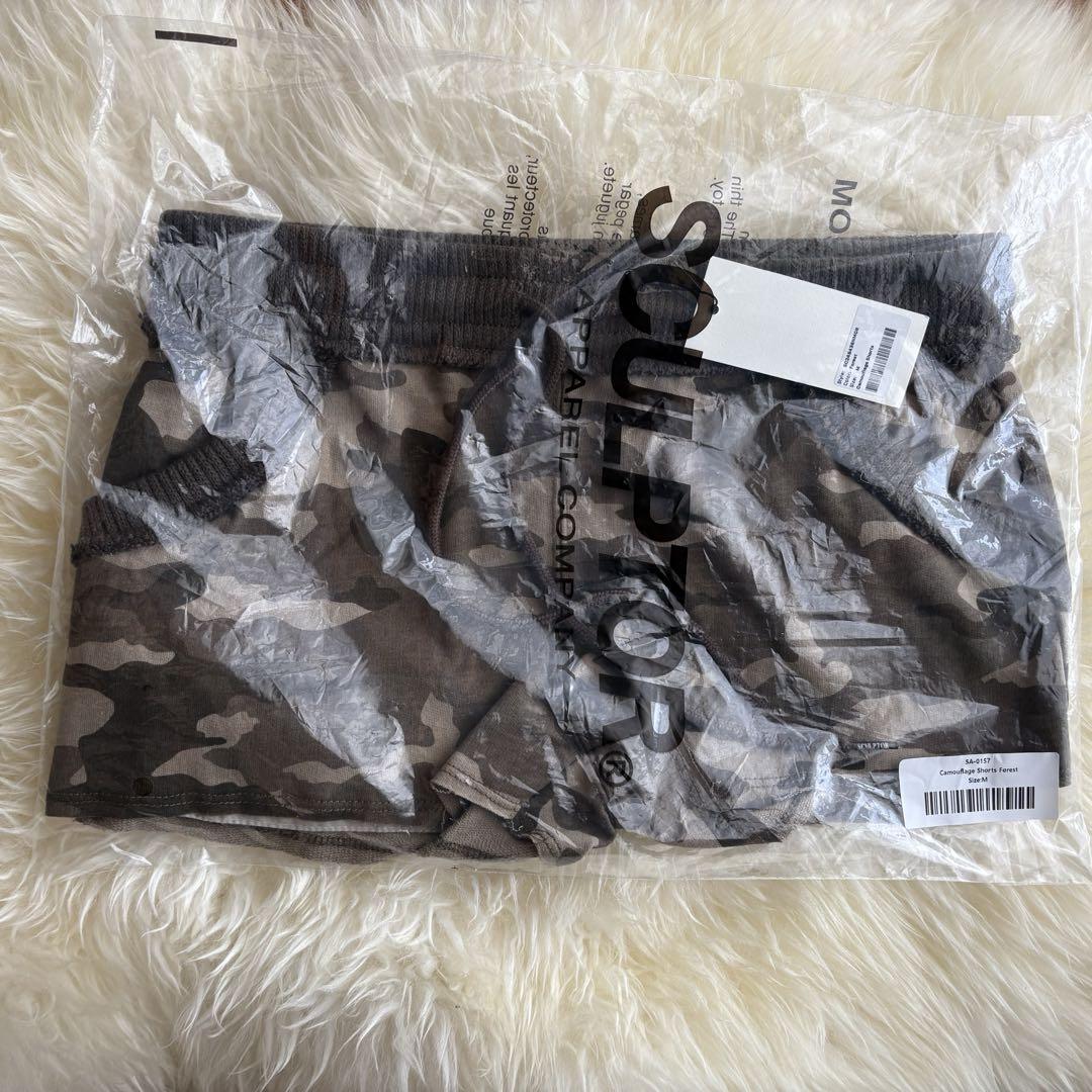 MUSINSA | SCULPTOR Camouflage Shorts Forest