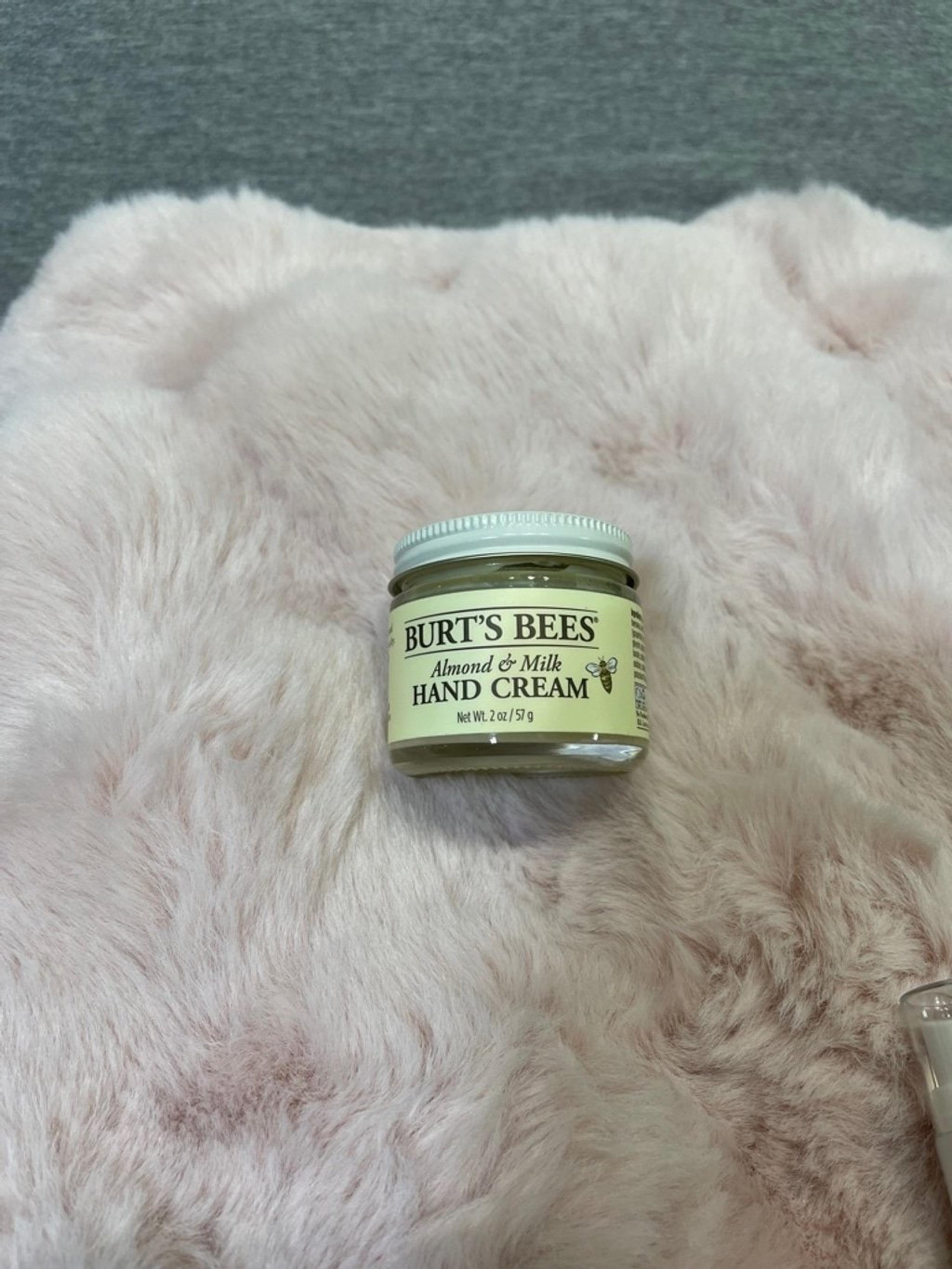 Burt's Bees Almond & Milk Hand Cream 2 oz - Yellow