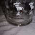 MCM Peanuts Snoopy Baseball Collector Glass 1958 Mid Century Vintage Glove Bat