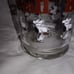 MCM Peanuts Snoopy Baseball Collector Glass 1958 Mid Century Vintage Glove Bat