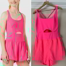 Free People Righteous Runsie | Flamingo Fizz | XL | NEW / NWT