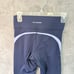 Bandier Spandex Leggings Women's S/P Navy & Light Blue
