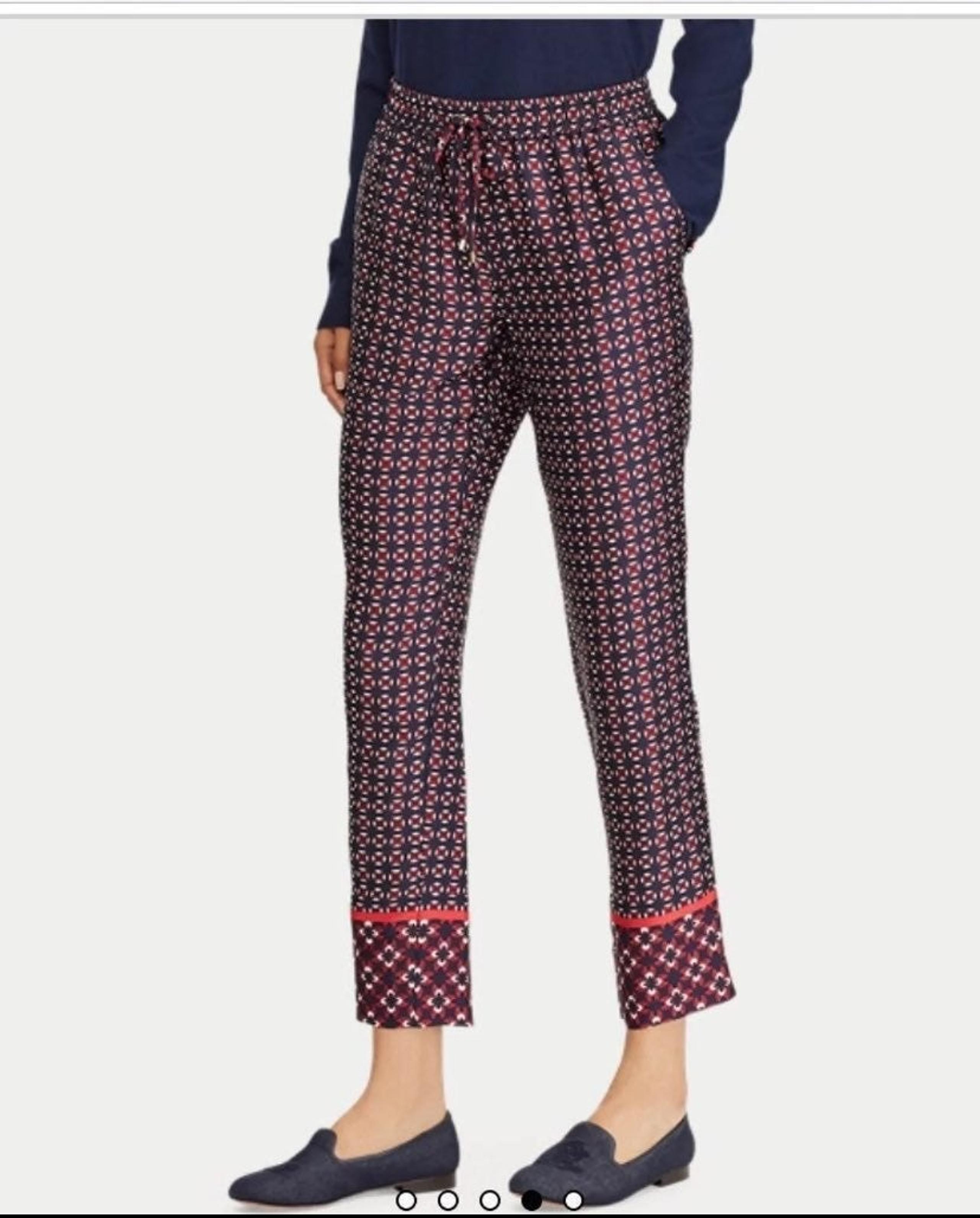 NWT RALPH LAUREN  GEOMETRIC CROPPED PANT