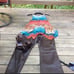 NWT Siena Studio Brwn Leather Pants Gold