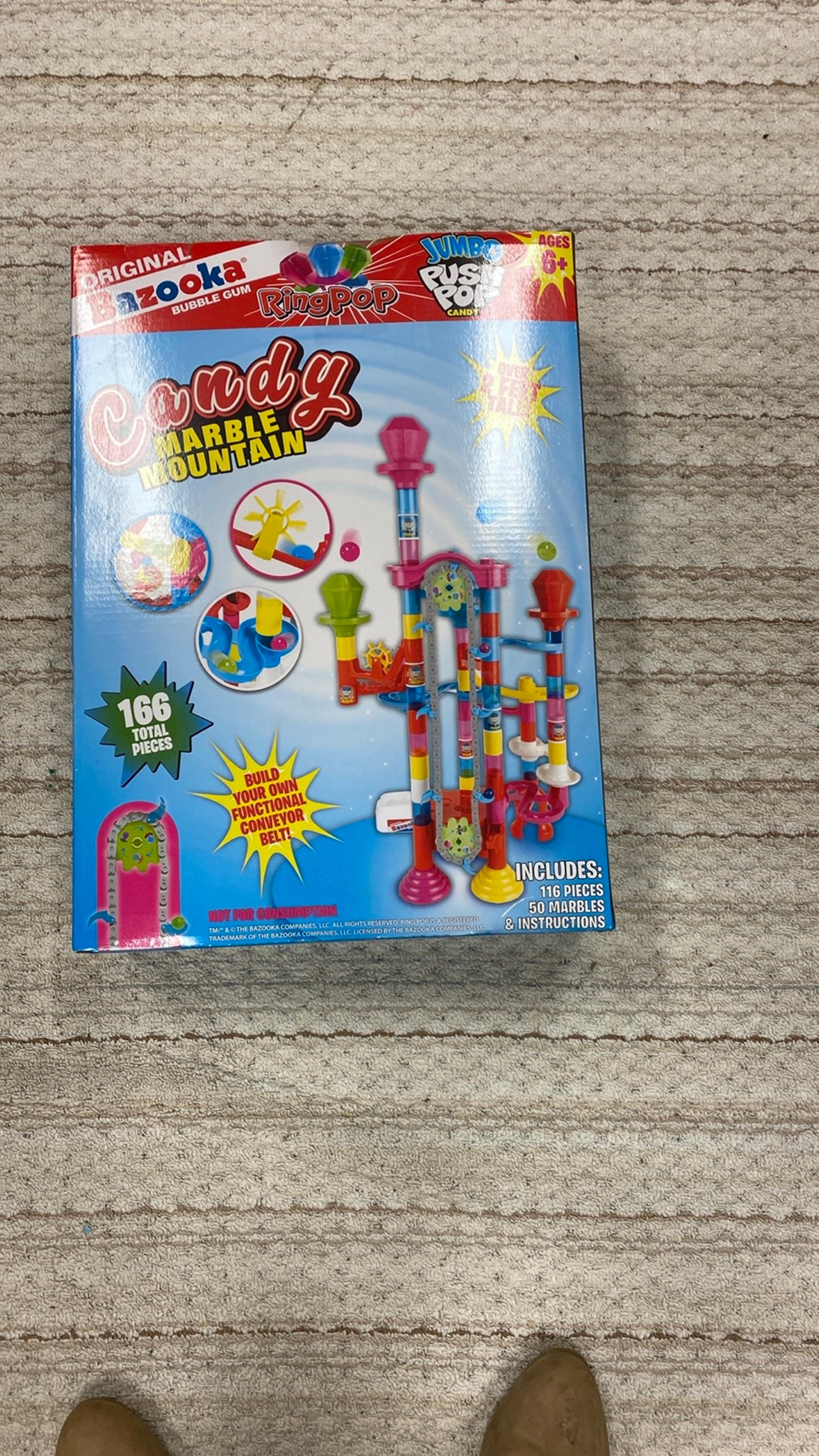 Never opened kids Candy marbel mountain