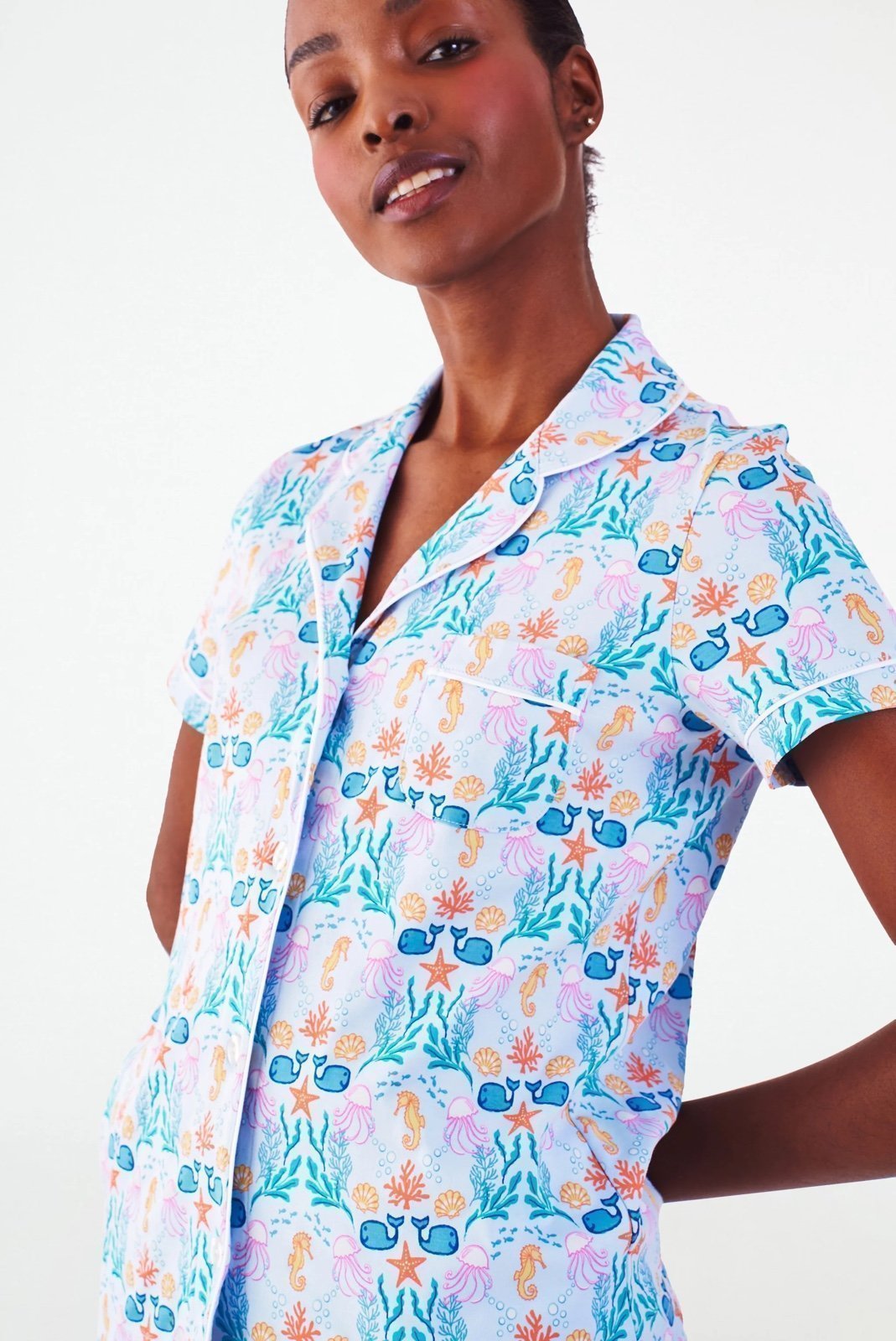 Roller Rabbit Under The Sea Polo Pajamas