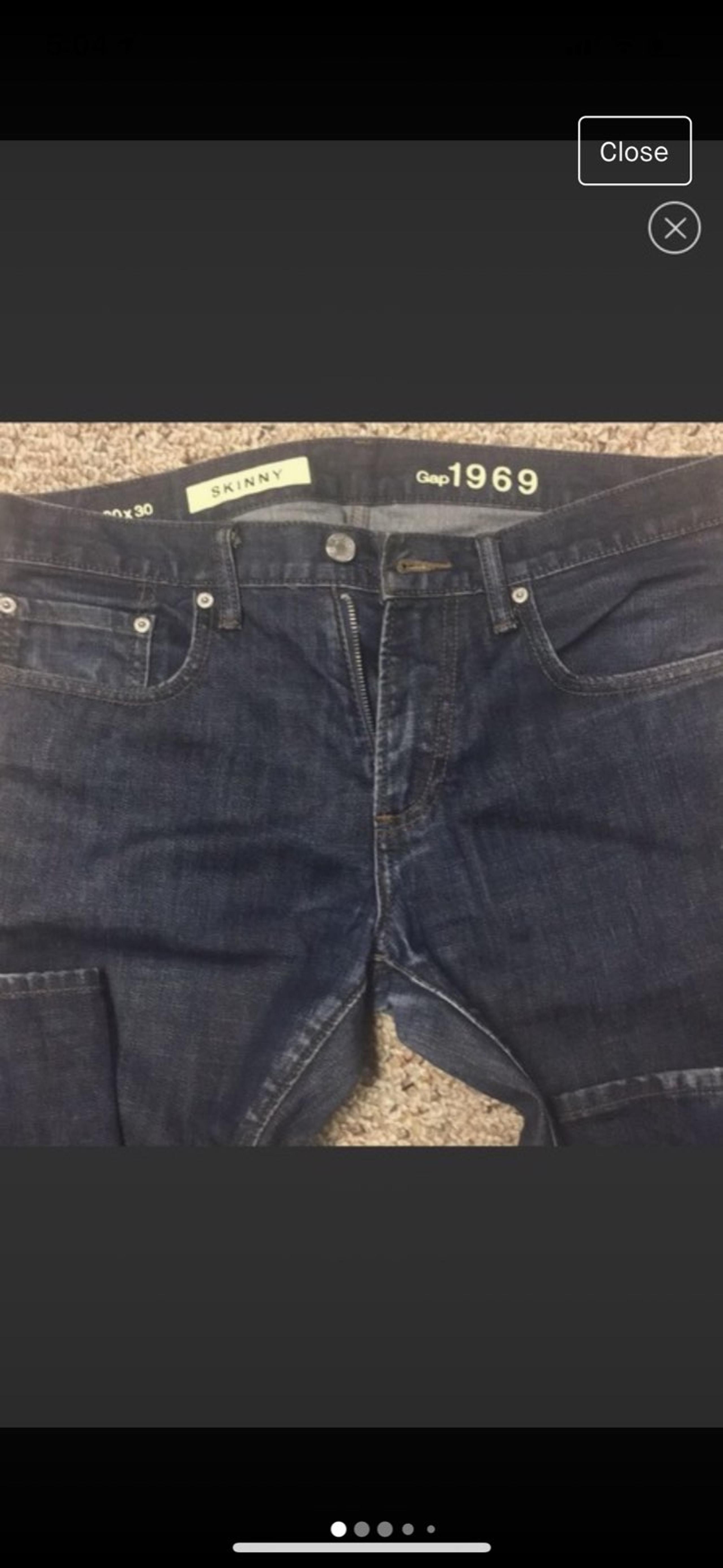 Gap Skinny Fit Jeans With Stretch