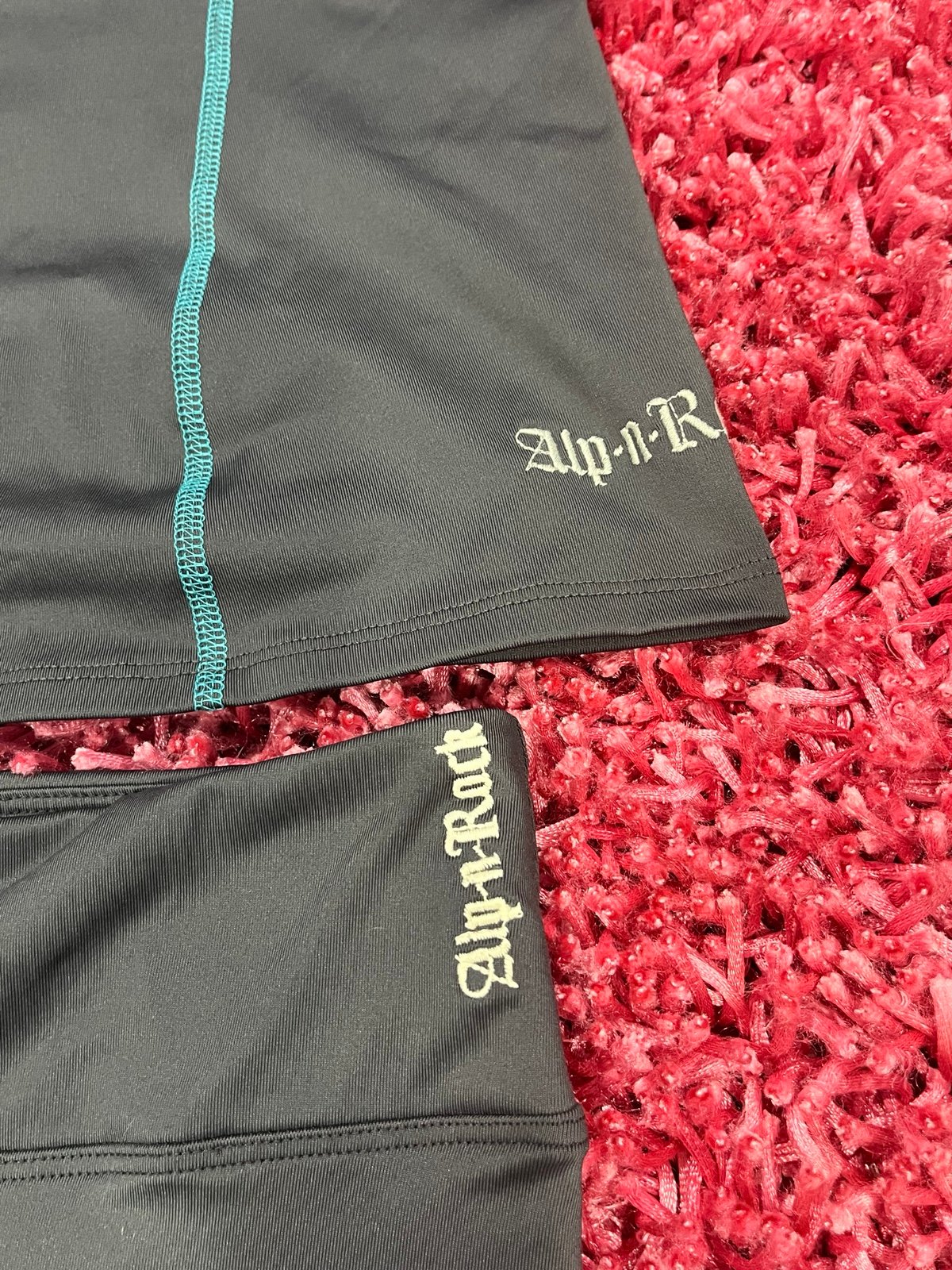 Alp N Rock Embroidered leggings & racer back Tank Set