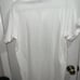 Diesel white short sleeve denim collar polo shirt
