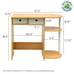 Go Green Home Laptop Notebook Computer Desk
