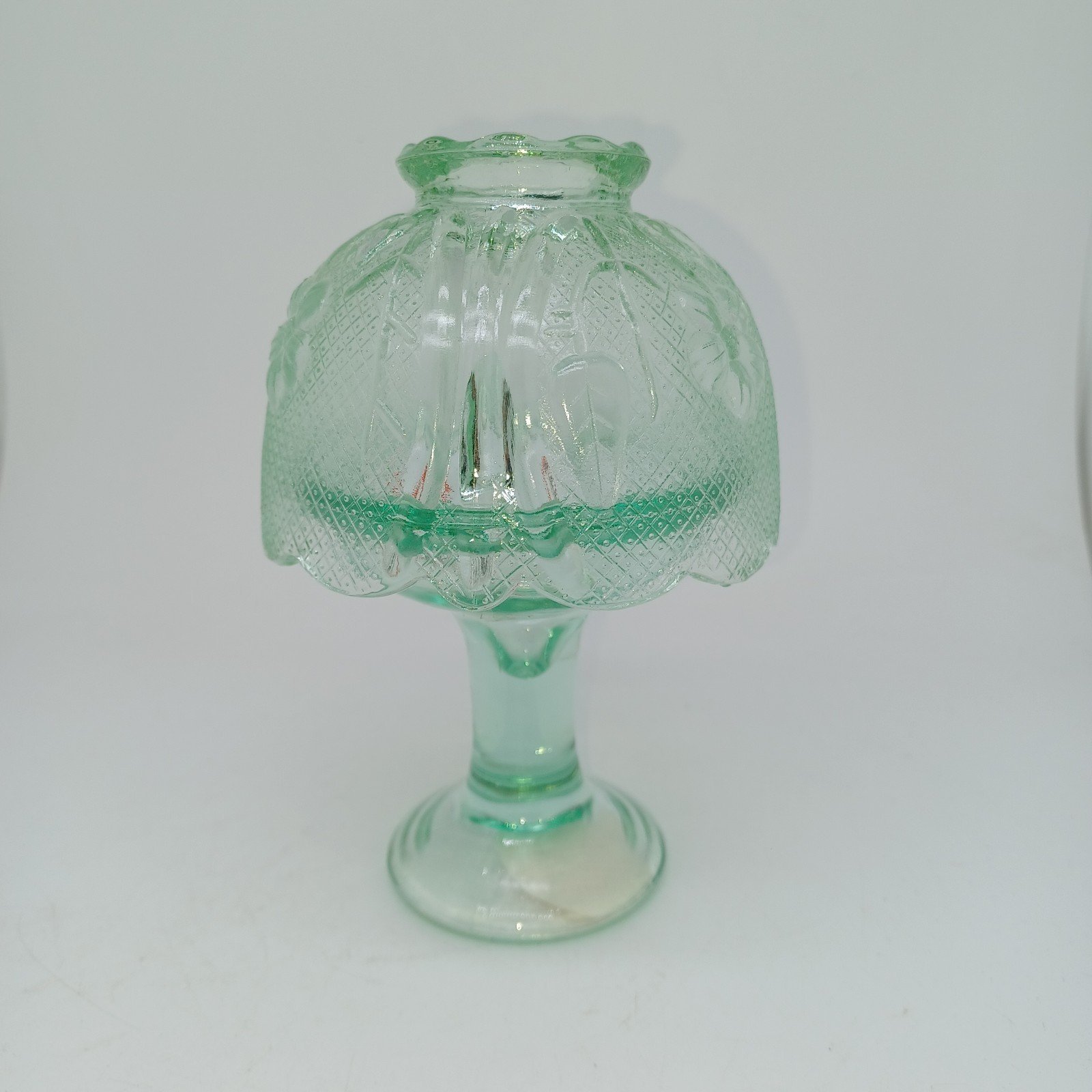 Vintage House Of Lloyd Pale Teal Green Fairy Lamp Candle Lamp