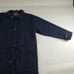 Vintage Woolrich Wool Overcoat Men Large Blue Lined Full Zip Midlength Heavy USA