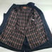 Vintage Woolrich Wool Overcoat Men Large Blue Lined Full Zip Midlength Heavy USA