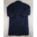 Vintage Woolrich Wool Overcoat Men Large Blue Lined Full Zip Midlength Heavy USA