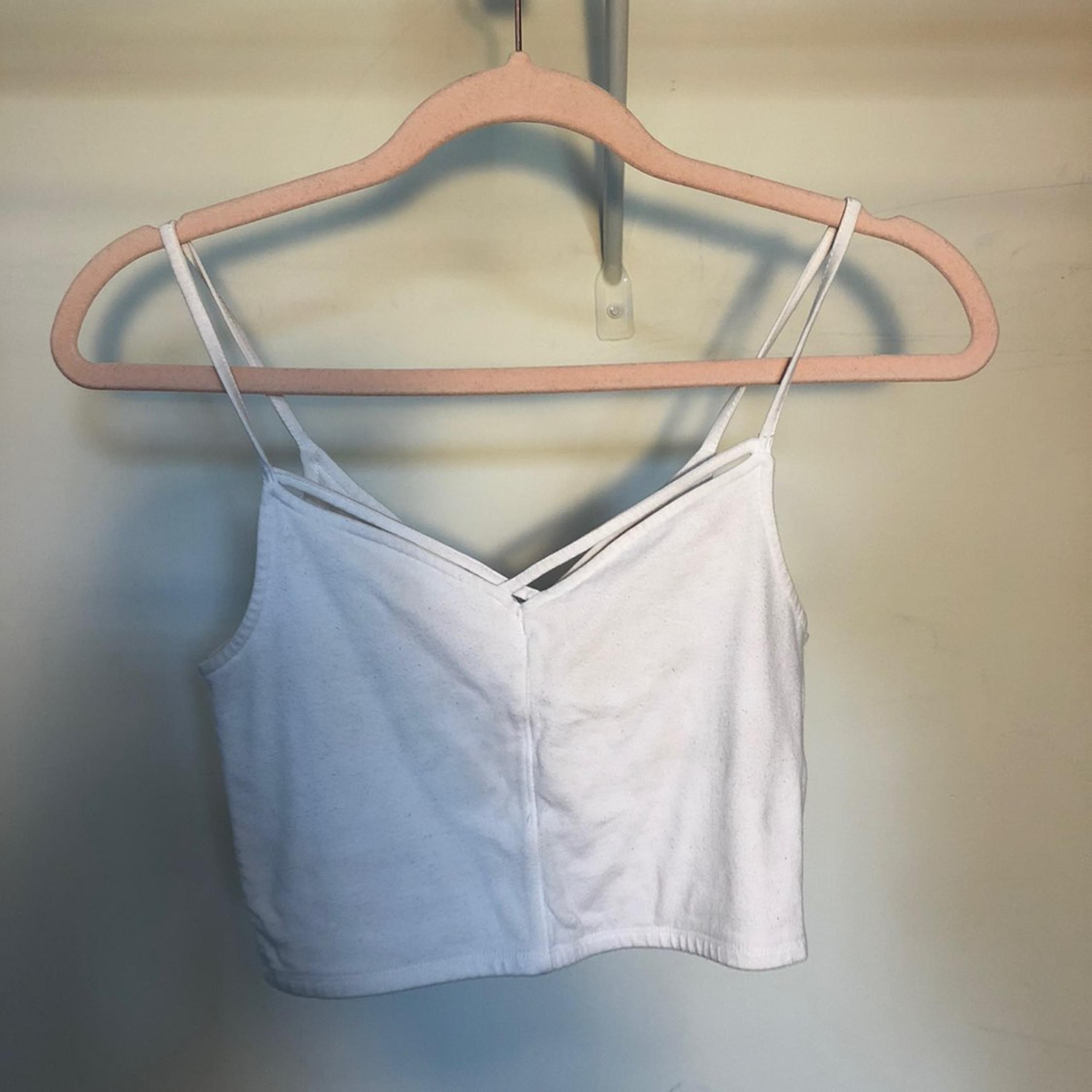 White crop top