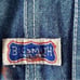 Big Smith Carpenter / Farmer Bib Denim Overalls Mens 46x30