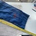 Big Smith Carpenter / Farmer Bib Denim Overalls Mens 46x30