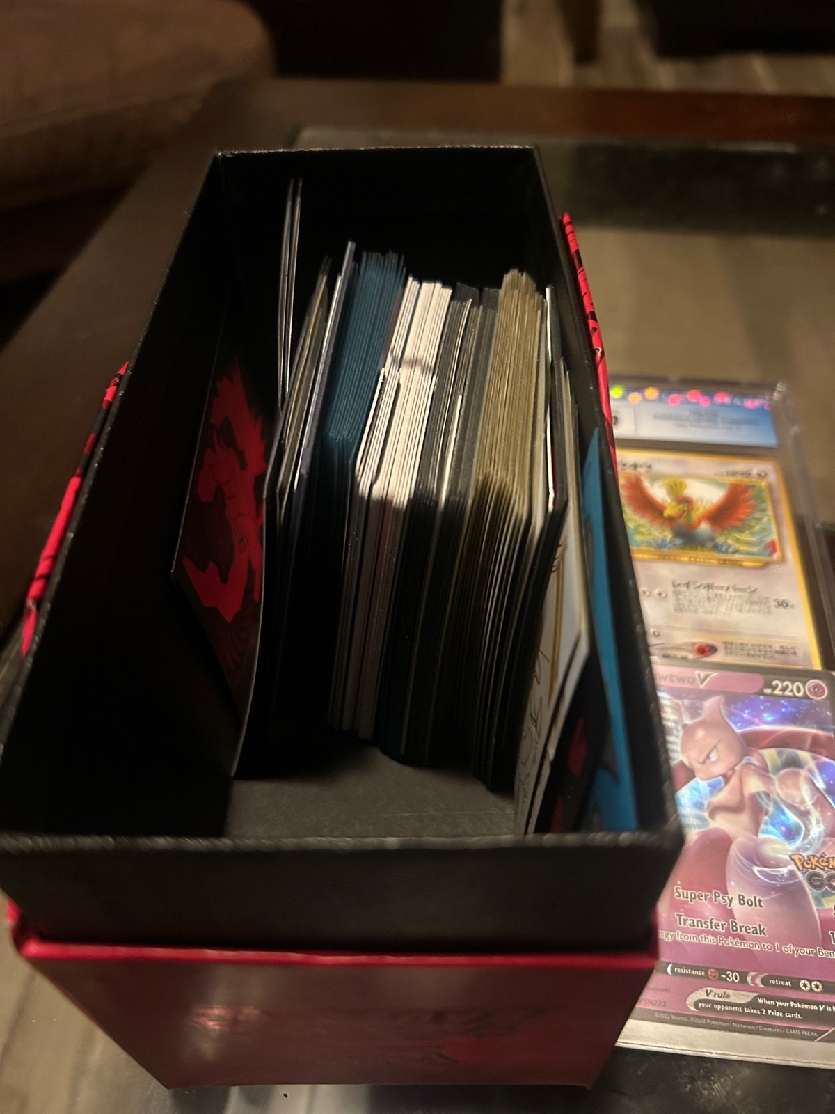 Pokémon PSA 9 Ho-Oh Neo genesis and ultra rare cards