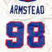 2000s Y2K New York Giants Armstead #98 Reebok Jersey size 46 XL B21