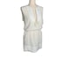 SAYLOR Cream Pom Pom Sleeveless Mini Dress| Size L
