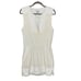 SAYLOR Cream Pom Pom Sleeveless Mini Dress| Size L