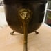 Antique Lions Head Jardiniere