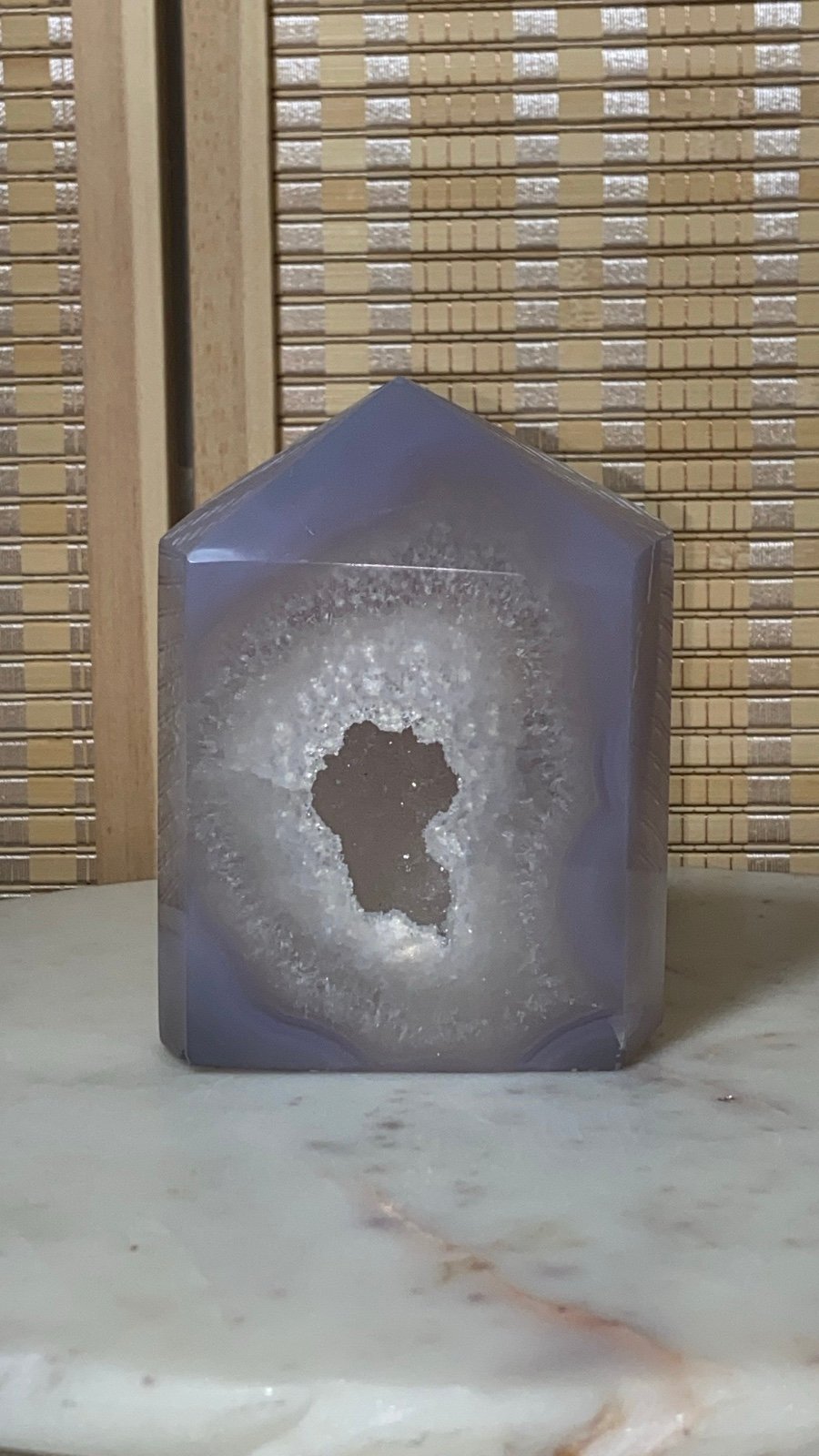 AGATE DRUZY POLISHED POINTS