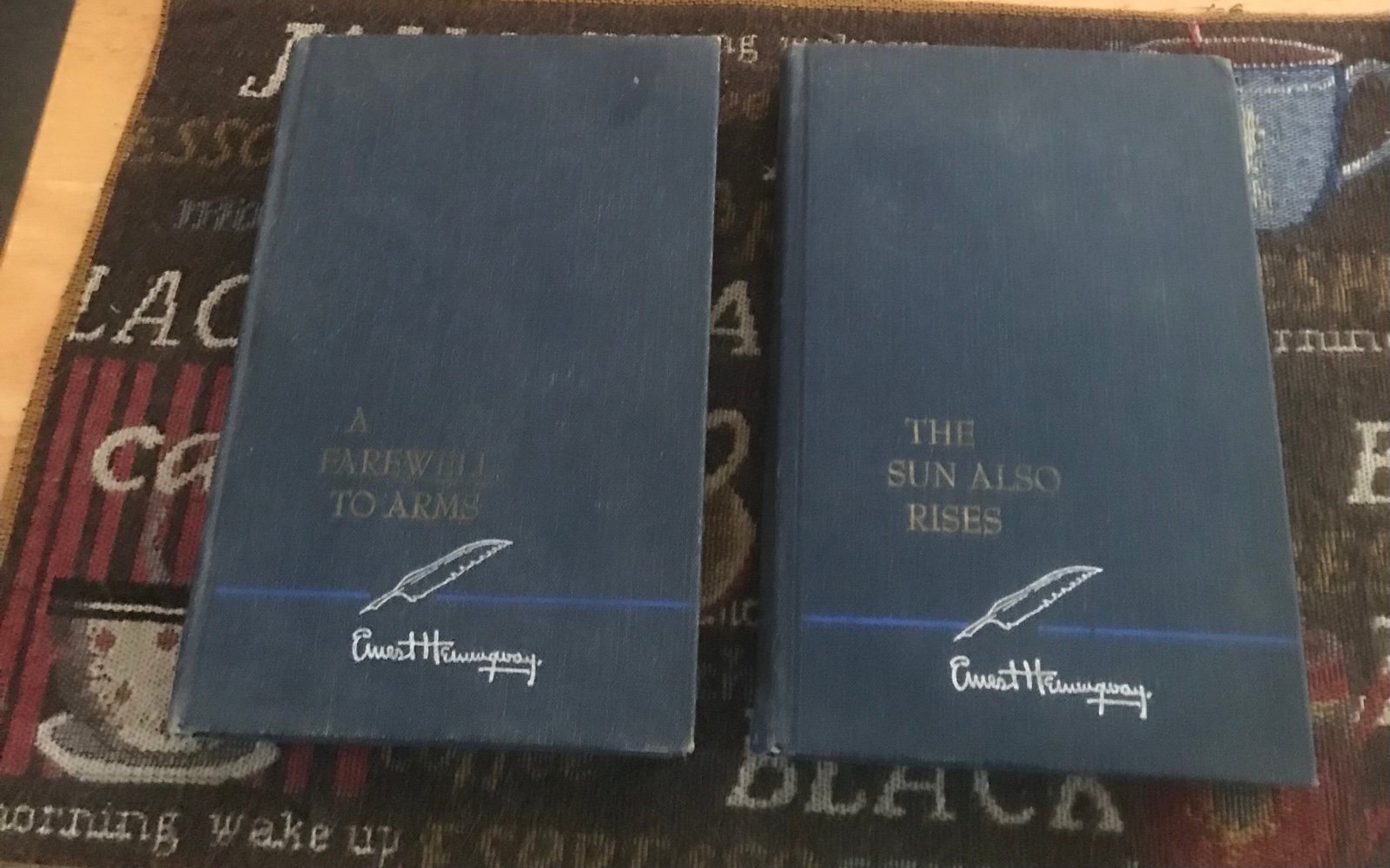 Two Ernest Hemingway Books-1957