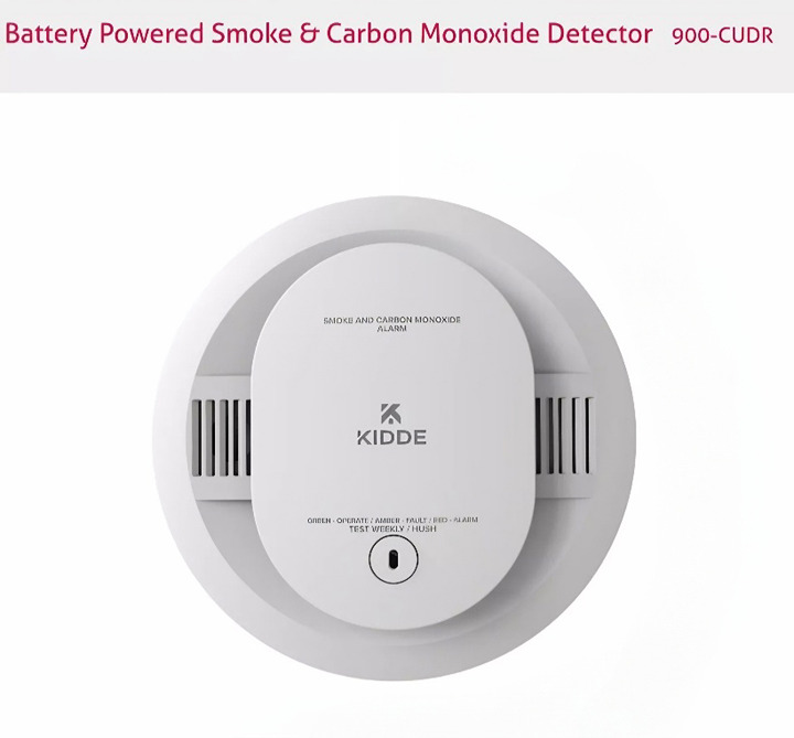 Kidde 900-CUDR Battery Powered Smoke & Carbon Monoxide Detector