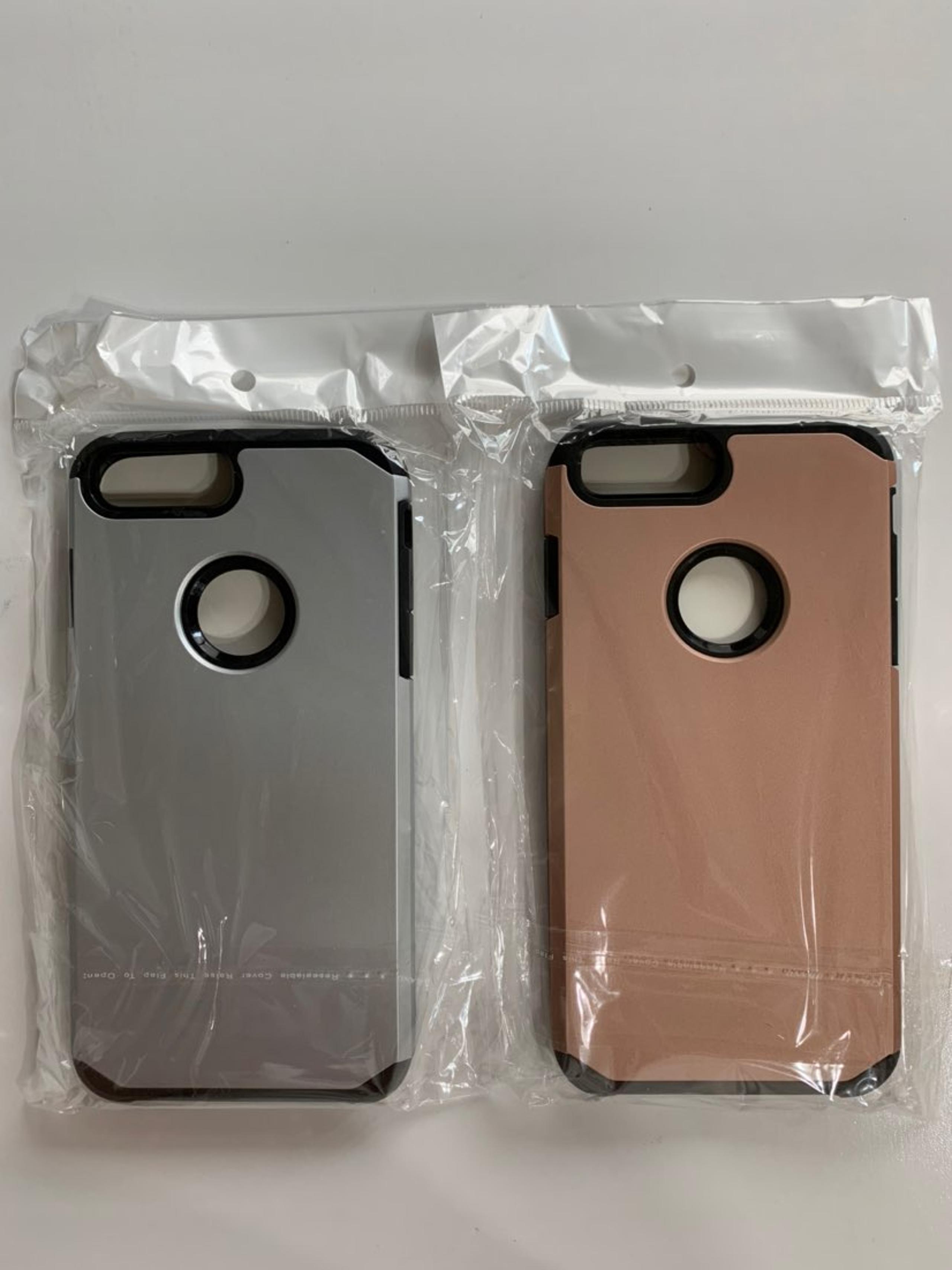 2Pcs Heavy Duty iPhone case For 8P/7P/6P