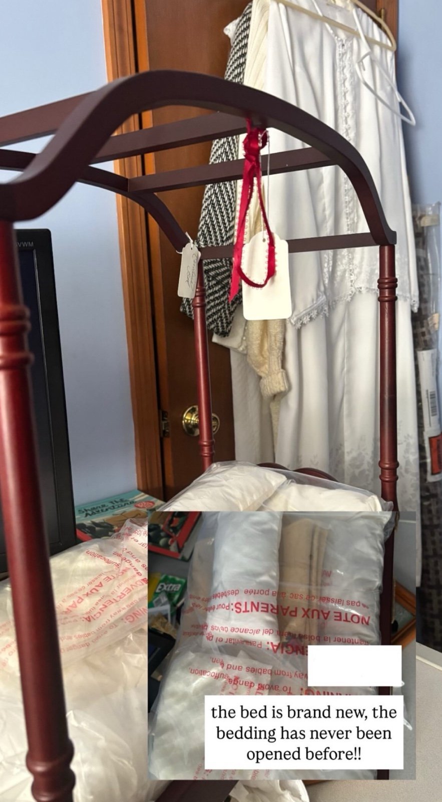 American Girl Caroline’s Bed