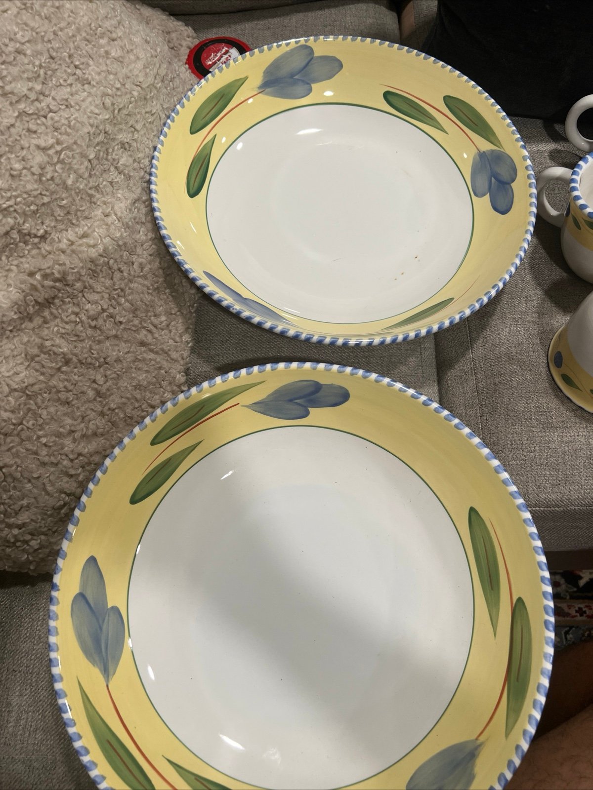 Maxam Mediterranean pasta plates