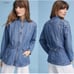 ELEVENES | ANTHROPOLOGIE Denim / Jean Jacket Small