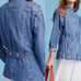 ELEVENES | ANTHROPOLOGIE Denim / Jean Jacket Small