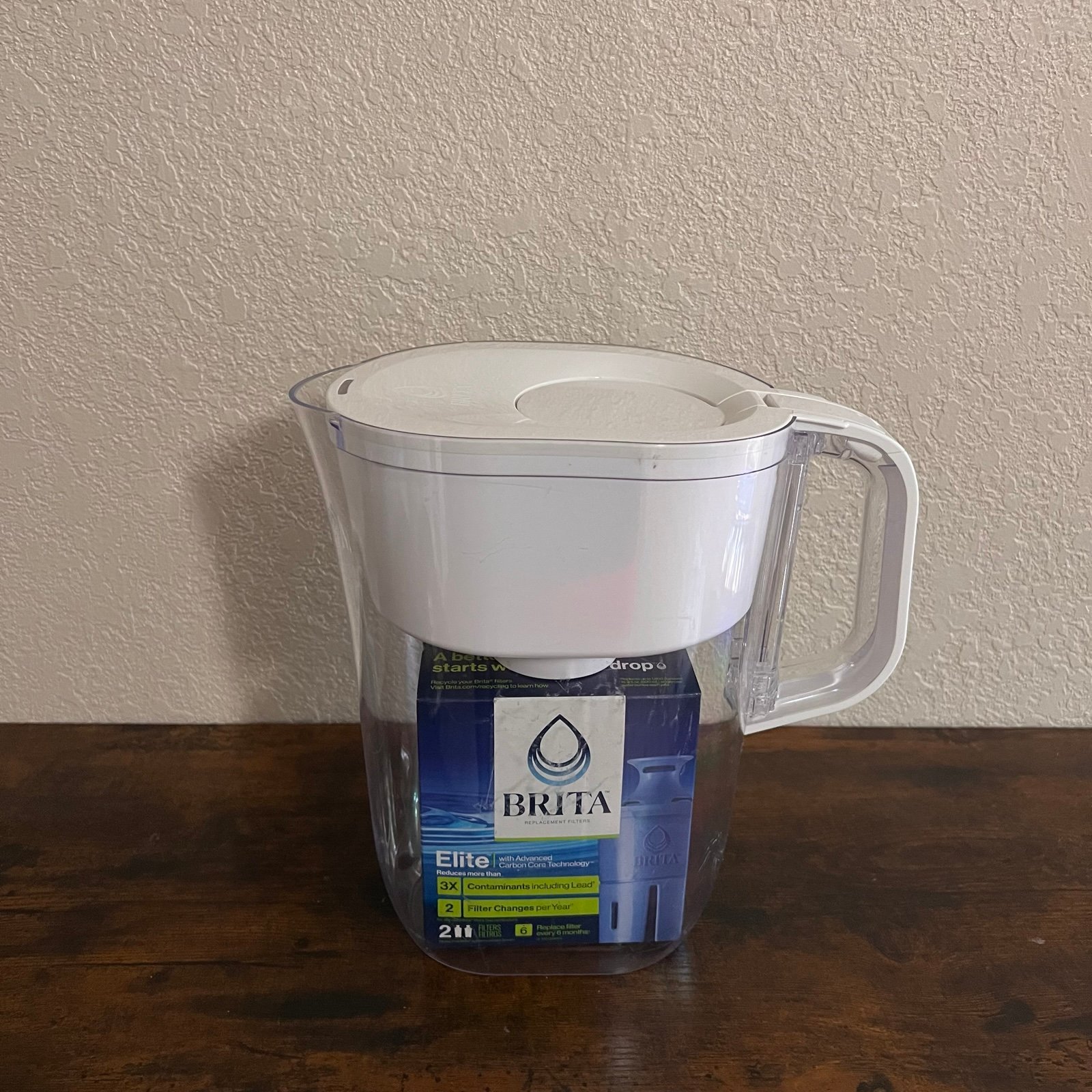 BRITA 10-cups Water Filter Pitcher with Filter Included