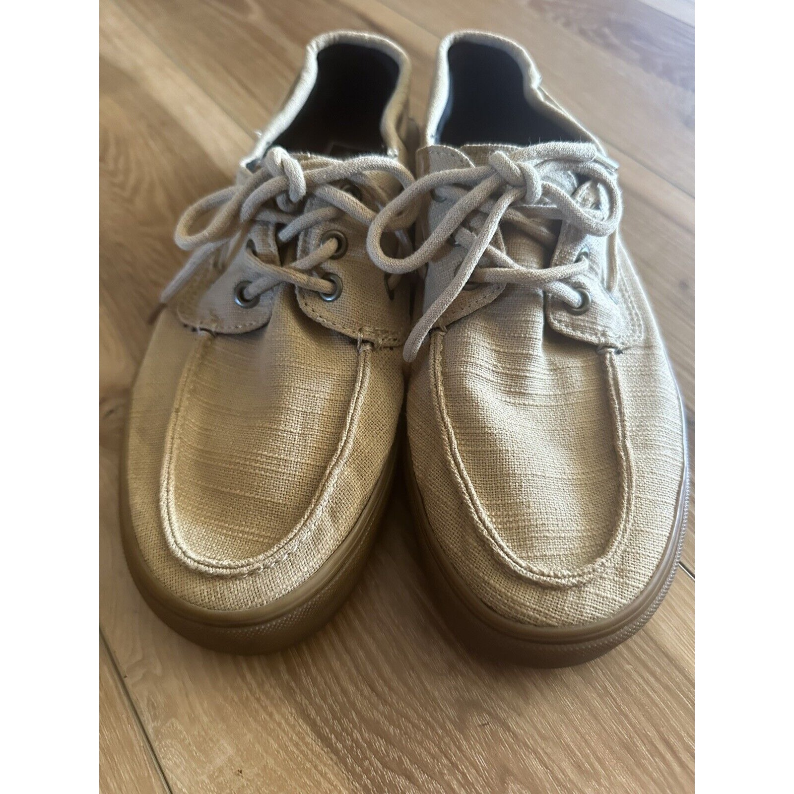 Vans Off the Wall SF Hemp Khaki/Gum/Rasta Men Shoes Size US 8