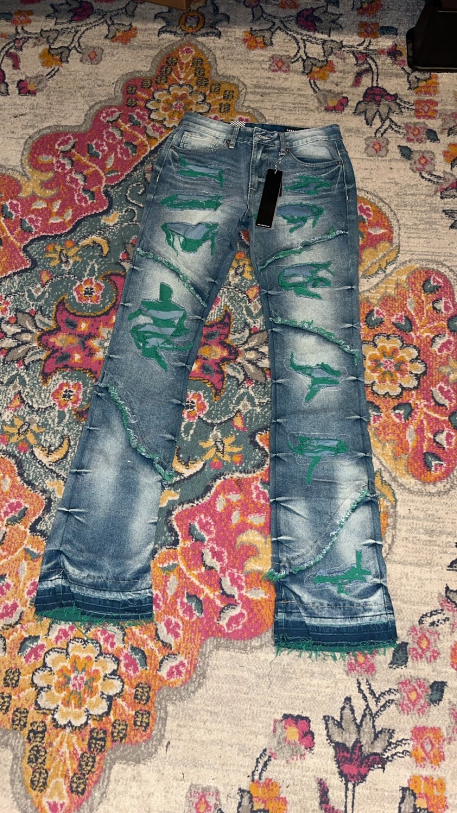 Smoke Rise Stacked Flared Fit New With Tags Sz 30 125 Retail