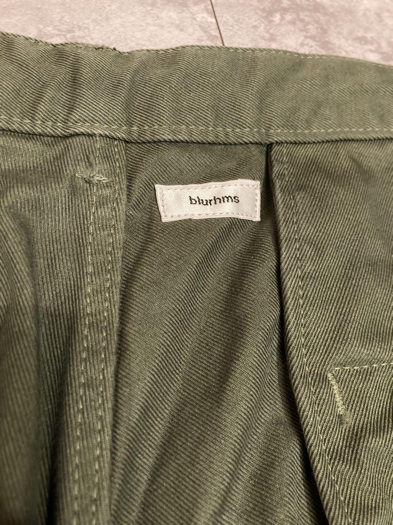 【新品未開封・送料無料】 blurhms Heavy Twill Central Slit Pants パンツ